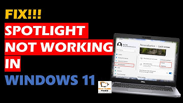 How to Fix Spotlight Not Working in Windows 11