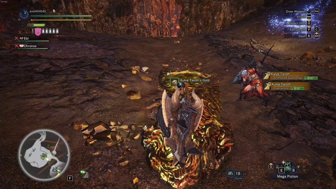 Pc Mhw Kulve Taroths Gold Triple Gem Youtube