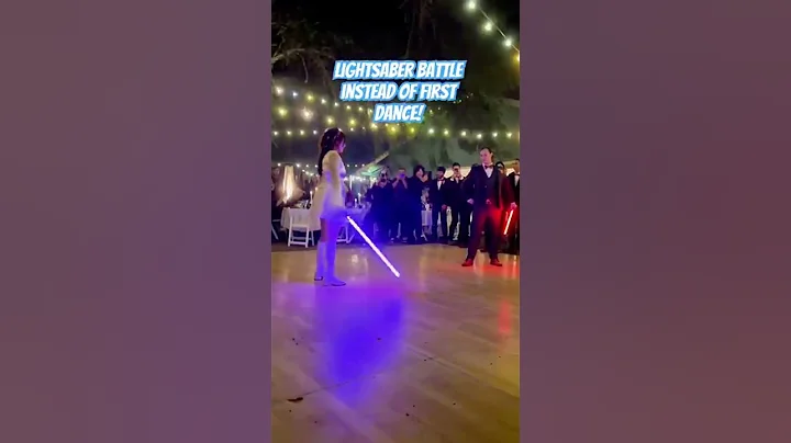 Lightsabers at weddings | Nsabers