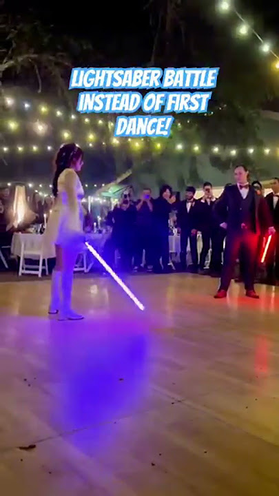 Lightsabers at weddings | Nsabers