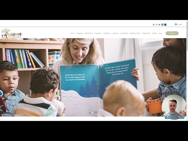 Daycare is a high demand space, which means that the companies don't need to work that hard for clients. You'll see in this example that the landing pages and ads for Daycare companies are not high quality, this is likely attributed to the lack of investment in ads due to lower competition.