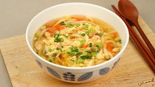 달걀만 있어도 맛있게 만드는 우동 한그릇