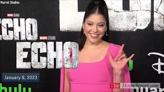 Marvel Studios ECHO premiere interviews Alaqua Cox, Vincent D'Onofrio, cast & crew - January 8, 2024