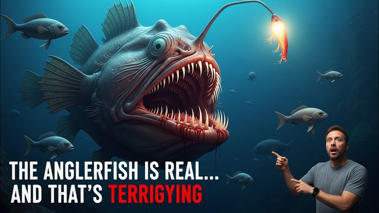 The Anglerfish Is Real… And That’s Terrifying 😱 | Deep Sea Horror Documentary