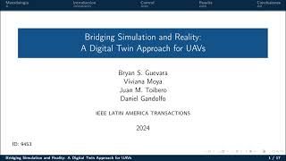 Bridging Simulation and Reality: A Digital Twin Approach for UAVs