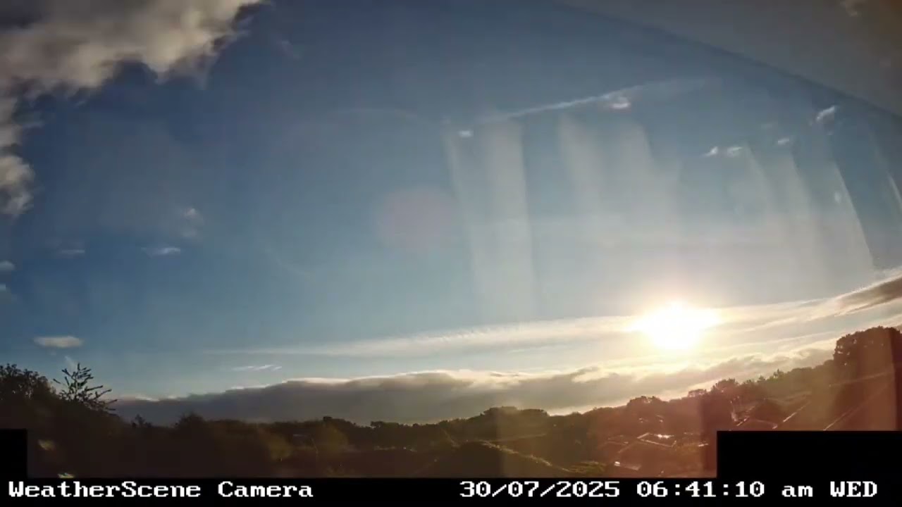 Preston Weather Time lapse 30 July 2025 