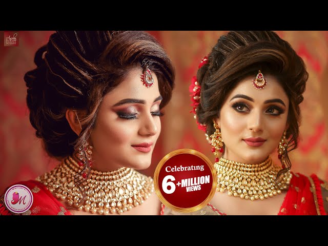 Poonam's Bridal Makeup,Saree And Hairstyle- Price & Reviews | Bangalore  Makeup Artists