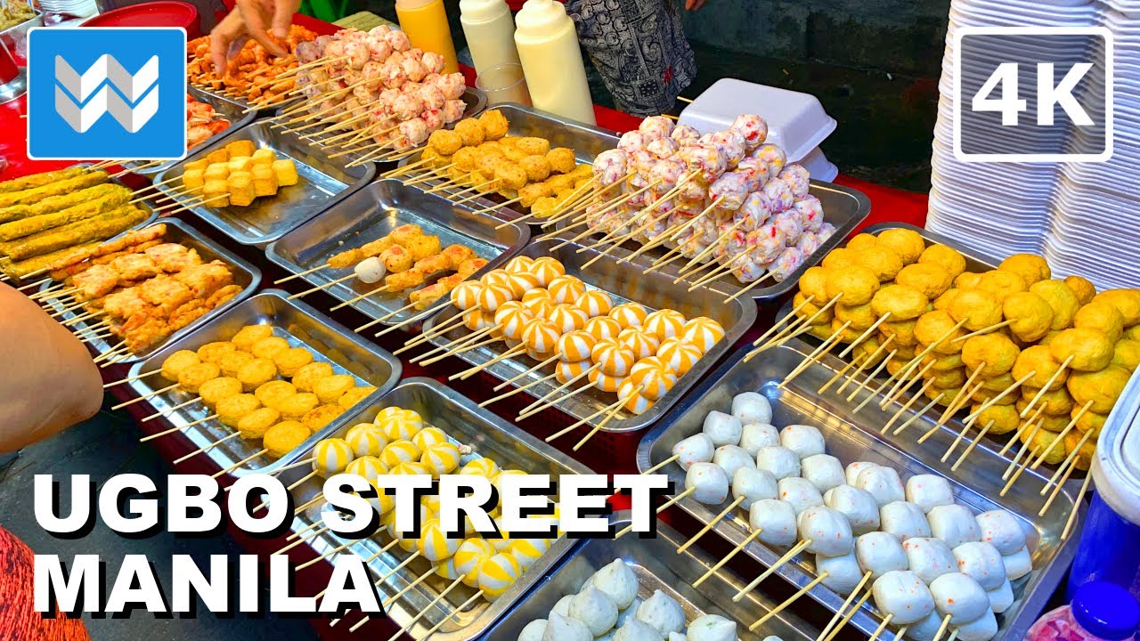 [4k] Ugbo Tondo Most Popular Street Food Spot In Manila Philippines Night Market Walking Tour