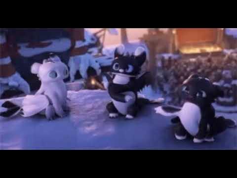 дети беззубика и дневной фурии - YouTube