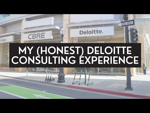 Working At Deloitte | Is Big4 Consulting worth it?