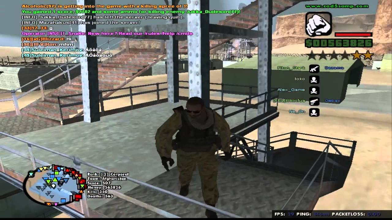 Lets Play COD5 SAMP - Total War! - This is a serveron samp i play on. Heres the ip SAMP Call Of Duty 5 Resurrection Server.