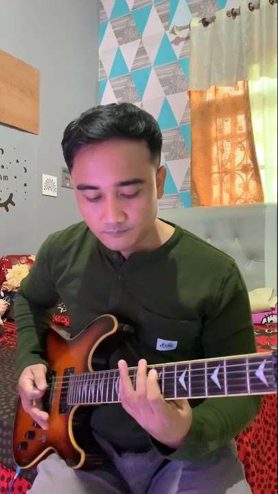 Melodi Gitar “Ku Bahagia” Melly Goeslaw [Versi2] by Nisfibany #shorts