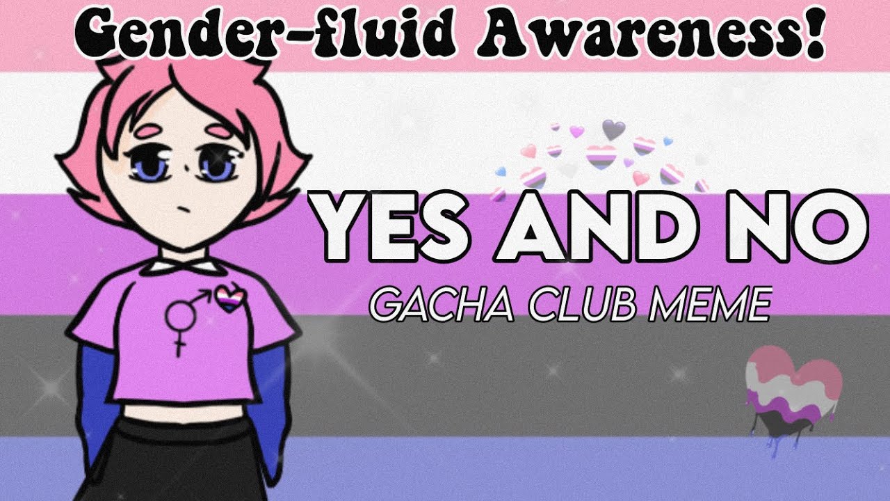 Gacha club emo gender fluid character i made by AxxeltheGod on DeviantArt