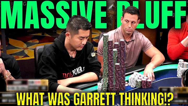 $297,000 BLUFF?!? Garrett Goes ABSOLUTELY NUTS vs ...