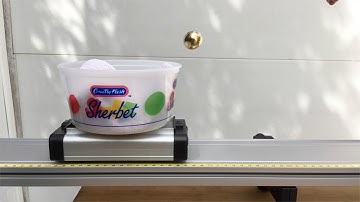 Introductory Perfectly Inelastic Collision Problem Demonstration