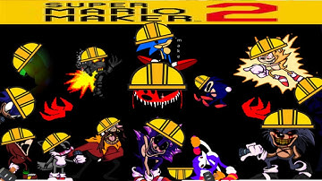 Sonic.exe V2.5 but most of the songs are replaced with Mario maker 2 music blocks and sound effects