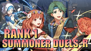 Using The REAL Broken Valentines Unit!! FEH Summoner Duels R Rank 1 Run