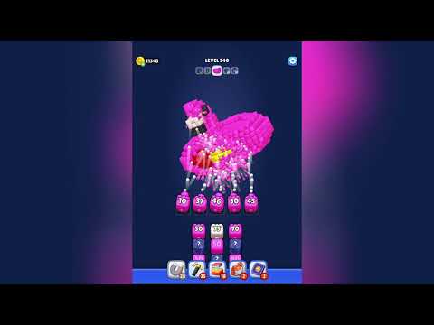 Cube Land Puzzle Game Level 345-346-347-348-349-350 Walkthrough and Solution