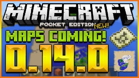 ★MINECRAFT POCKET EDITION 0.14.0 UPDATE - MAPS CONFIRMED, DYEABLE ARMOR & PC CRAFTING (MCPE 0.14.0)★