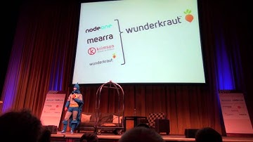 DrupalCon 2012 Munich - Captain Drupal anounces wunderkraut
