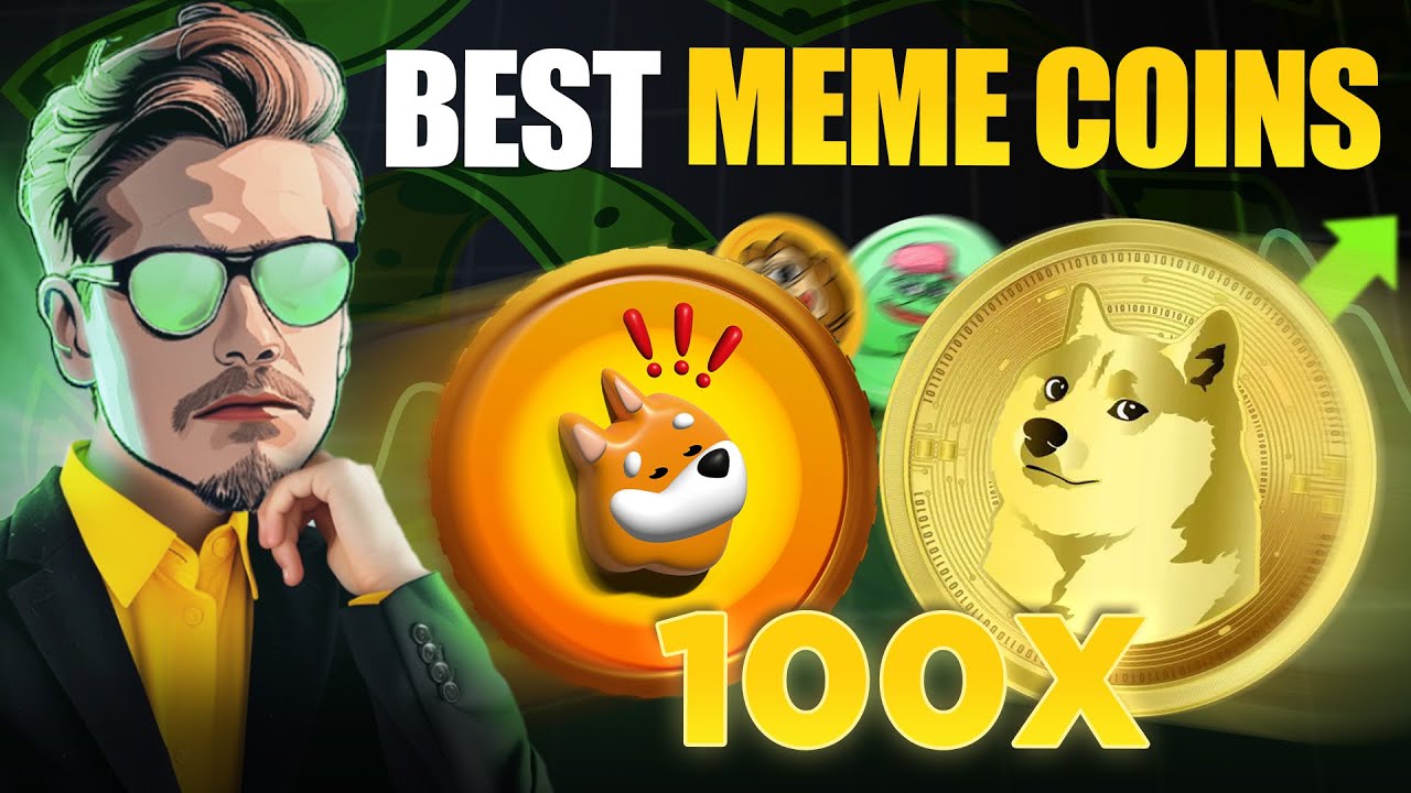 BEST 10 MEME COINS TO BUY NOW TO 100X YOUR MONEY!! ( FLIP $1K TO $100K