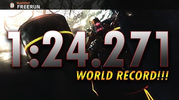 Pyrocinic - BO3 Blackout Freerun WR | 1:24.271!!! | WORLD RECORD!!!