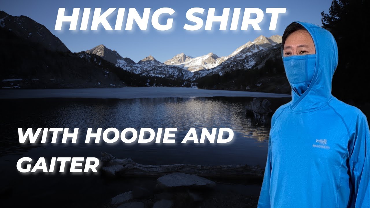 Long Sleeve Shirt with Hoodie and Gaiter: The Perfect Hiking and  Backpacking Outfit for beginner 