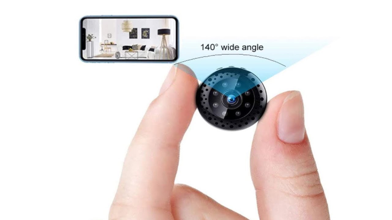 WiFi Spy Camera Wireless Remote Viewing Hidden Cam Mini 1080P HD Home Security Camera photo