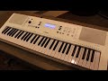 ヤマハの鍵盤が光るキーボード「EZ-300」のサウンド