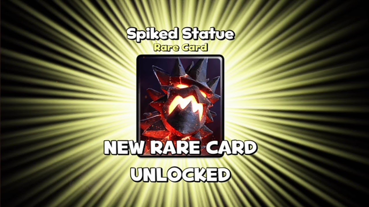 Unlocked new Rere card Spiked Statue - castle crush