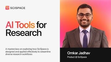 AI Tools for Research | SciSpace Masterclass