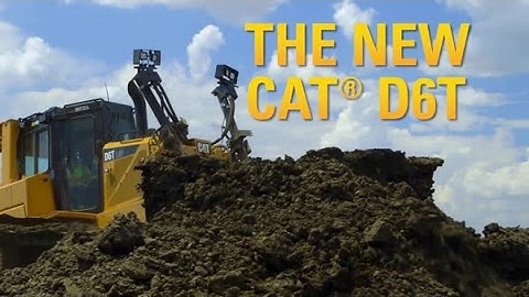 Cat® D6T Dozer | Automatically Smart, Smooth, Efficient