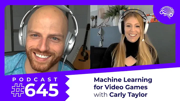 645: Machine Learning for Video Games  with Carly ...