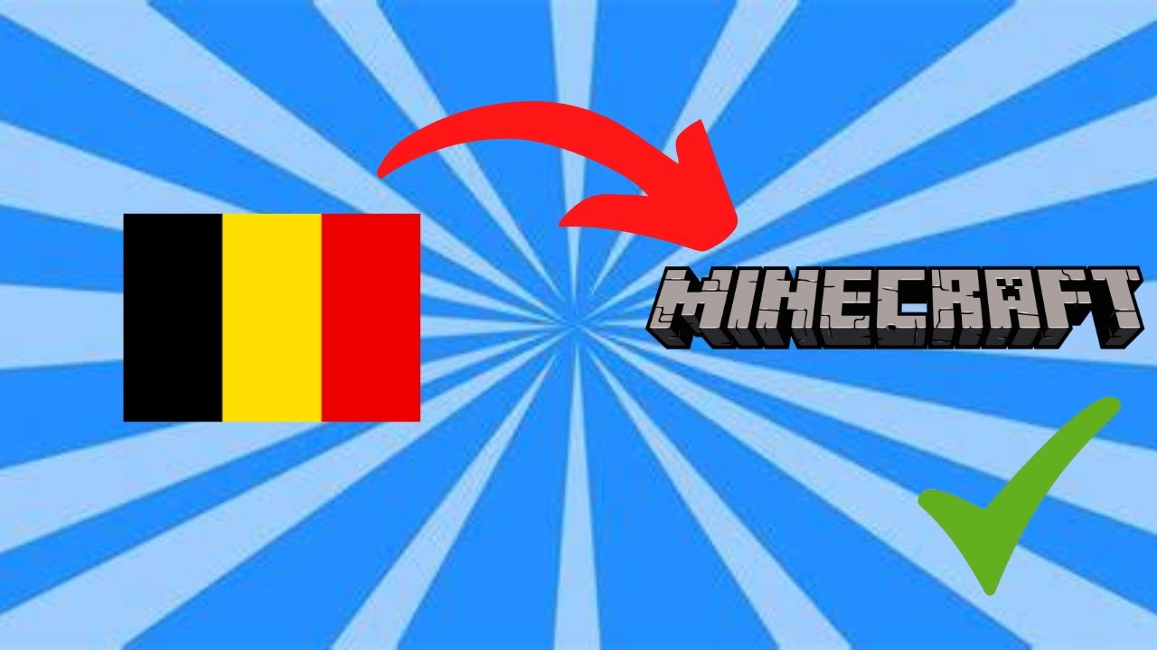 hoe maak je de Belgische vlag in minecraft - YouTube