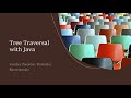 Tree Traversal with Java - Inorder, Preorder, Postorder