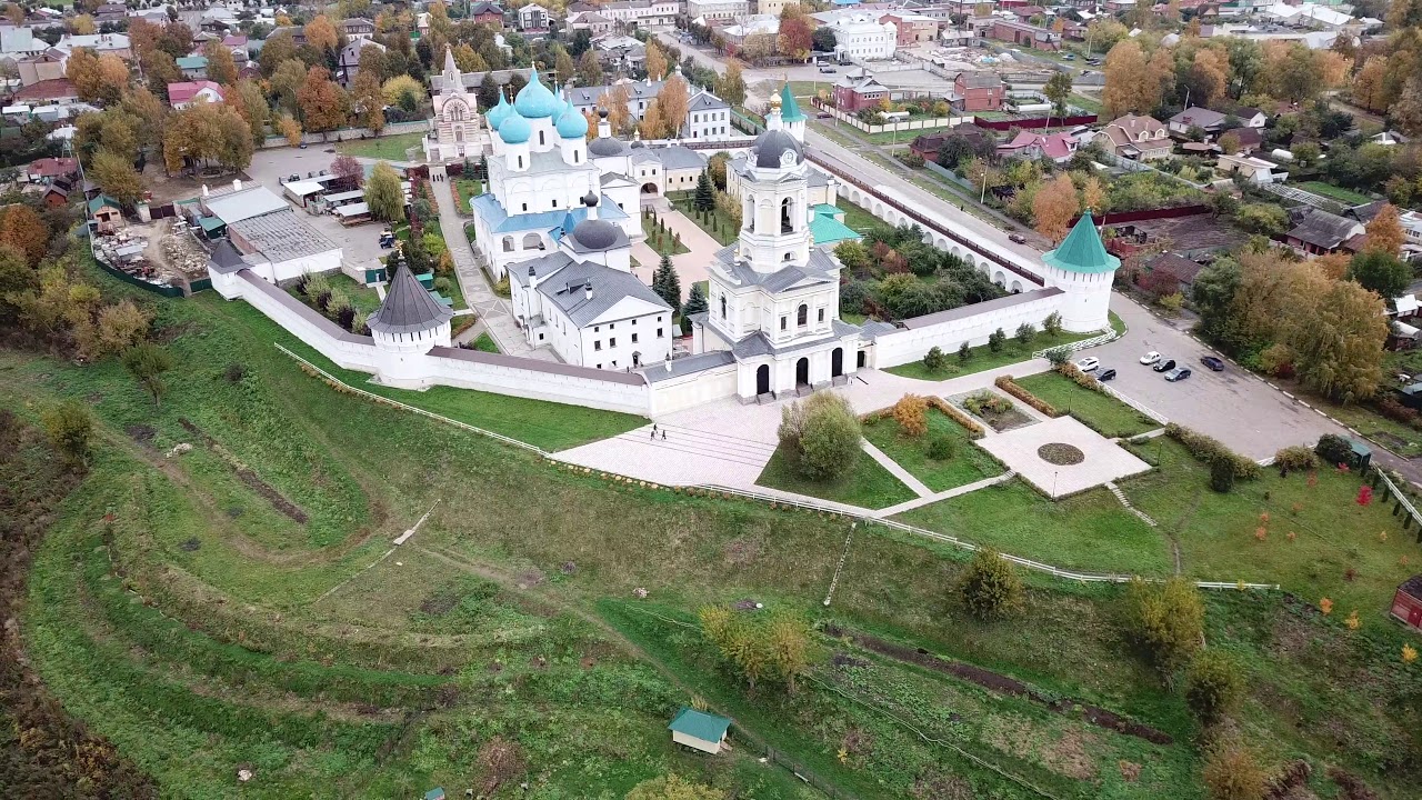 Высоцкий мужской монастырь в Серпухове - YouTube