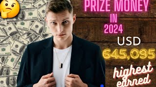 HIGHEST EARNED PLAYER IN BWF TOURNAMENT IN 2024