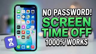 [1000% Works] How to Turn Off Screen Time Without Password or Apple ID