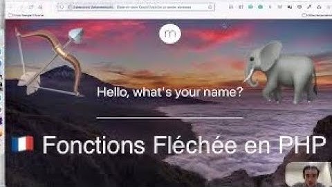 Découvrir les Fonctions Fléchée en PHP 🇫🇷