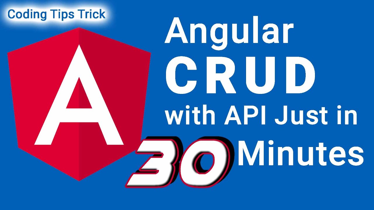 Complete CRUD Operation in MySQL Database using Angular with API # ...