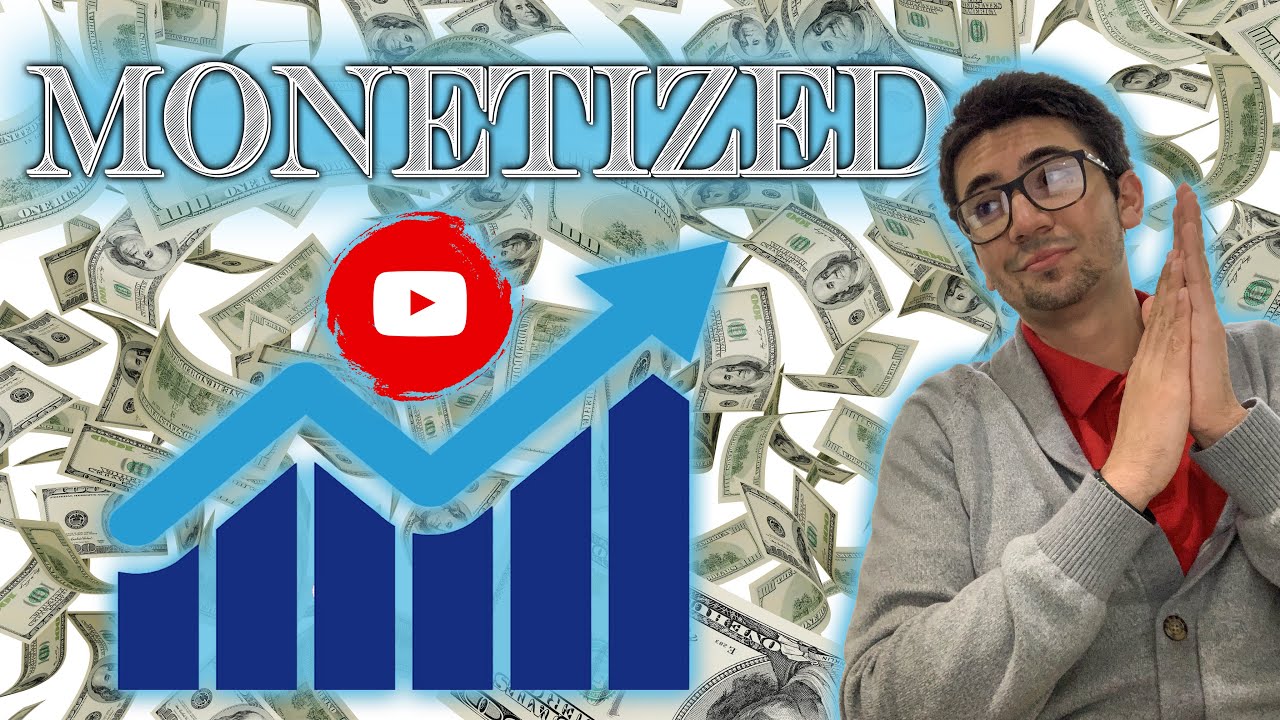 Monetized - How Much I Made in My First Month on Youtube - YouTube