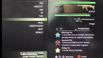 MW3 Best Custom Classes