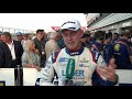 Louise Goodman interviewed the top three drivers from Round 24 | BTCC 2021