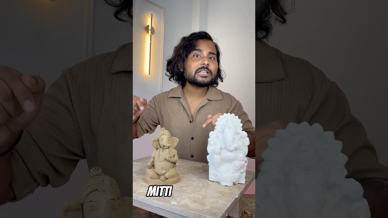 Ganpati bappa sthapana🙏🏻😍