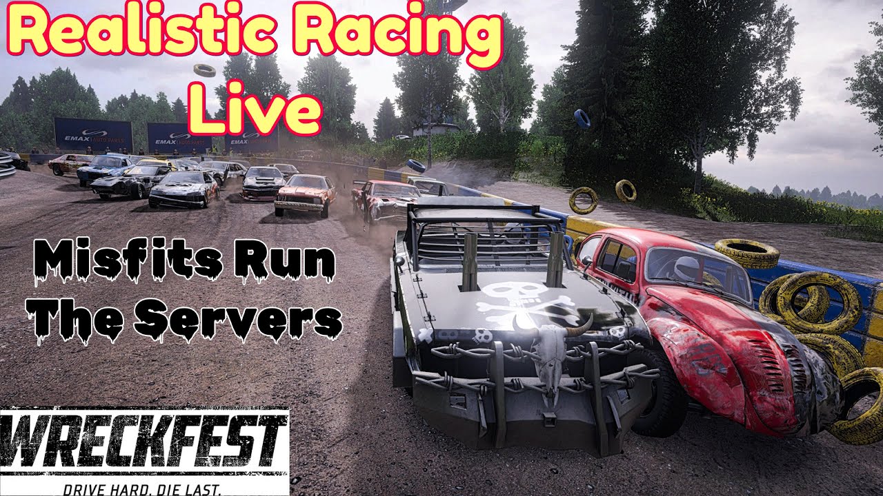 Only The Best Wreckfest Players Play Here | Realisitc Racing PS5 Live