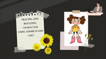Tracing and Rotating Character using Adobe Flash CS5.55