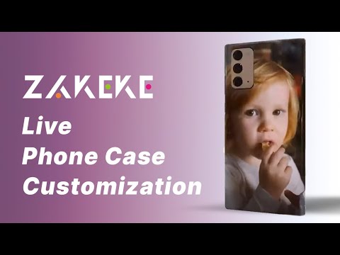 Zakeke - Live Phone Case Cutomization