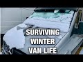 Can you live in a van in the winter? Diesel heater Vs Gas heater for winter RV life
