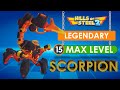 Hills of Steel 2 Scorpion Max Level 15