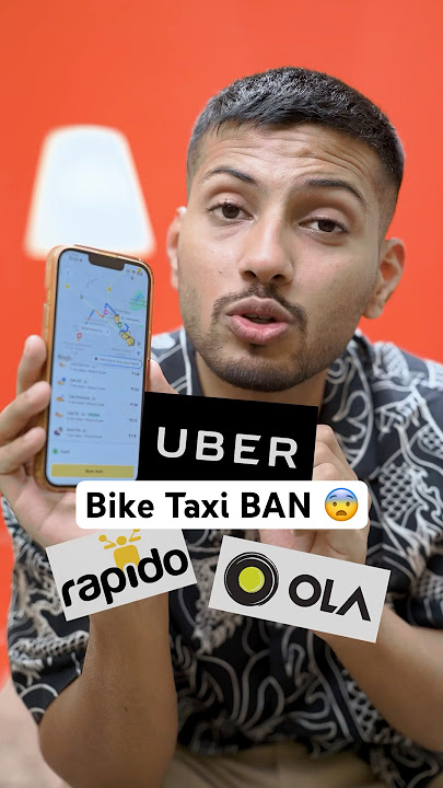 Ola/Uber/Rapido Bike Taxi Ban😨